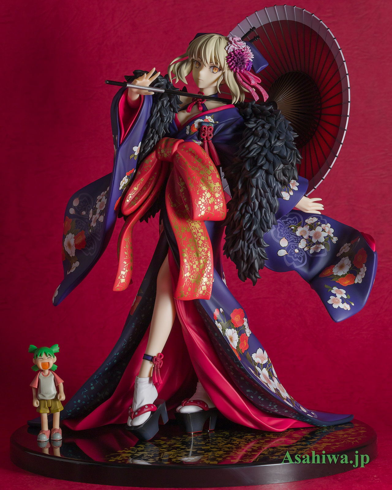 Kadokawa Kdcolle セイバーオルタ 着物ver 劇場版 Fate Stay Night Heaven S Feel よつばとフィギュアレビュー