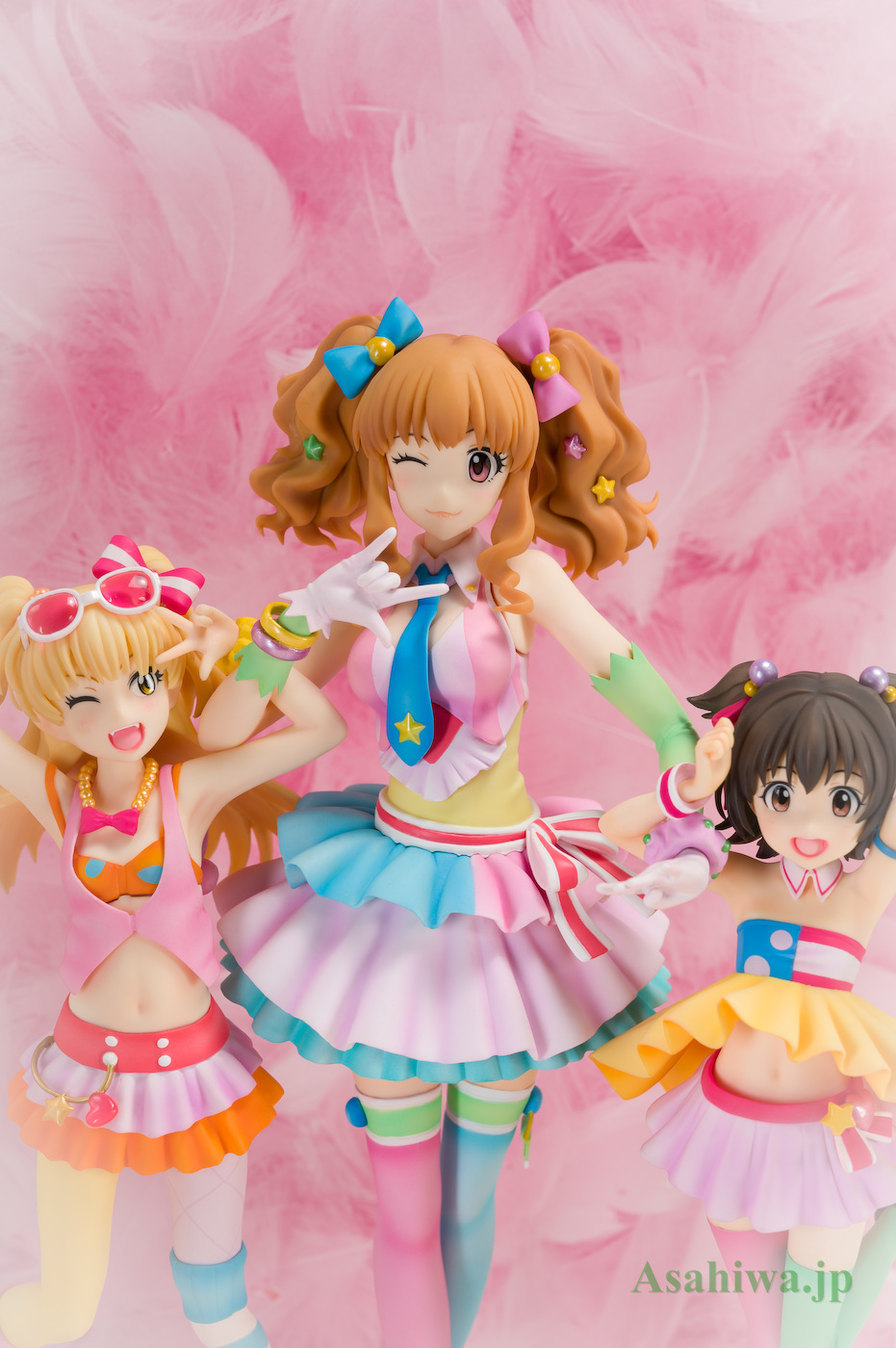 WAVE 凸レーション 城ヶ崎莉嘉＆諸星きらり＆赤城みりあ【プレミアムセット】 アイドルマスター シンデレラガールズ THEiDOLM@STER  よつばとフィギュアレビュー