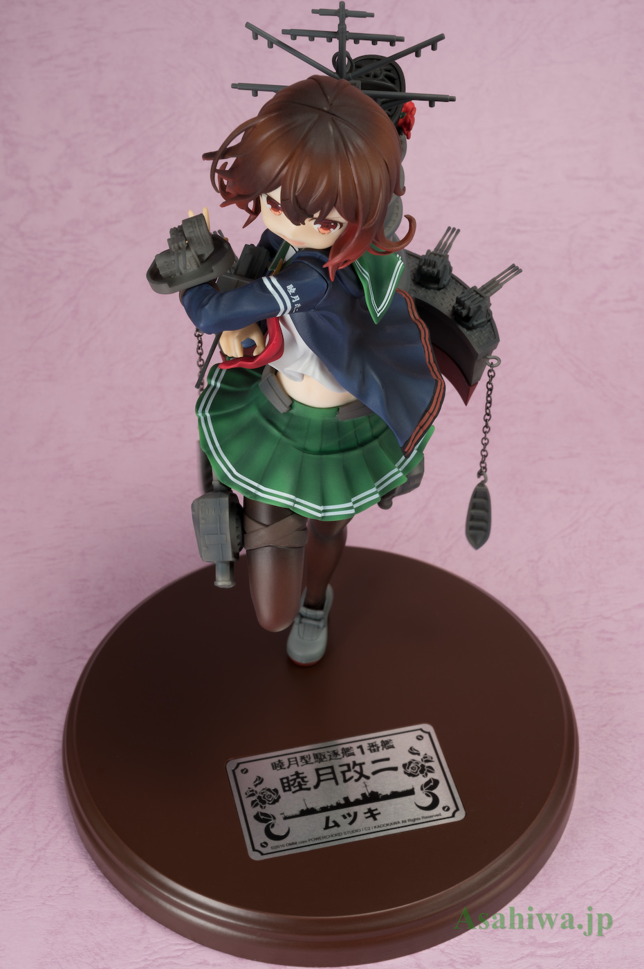 アオシマ 睦月改二 ファニーナイツ 艦隊これくしょん 艦これ よつばとフィギュアレビュー