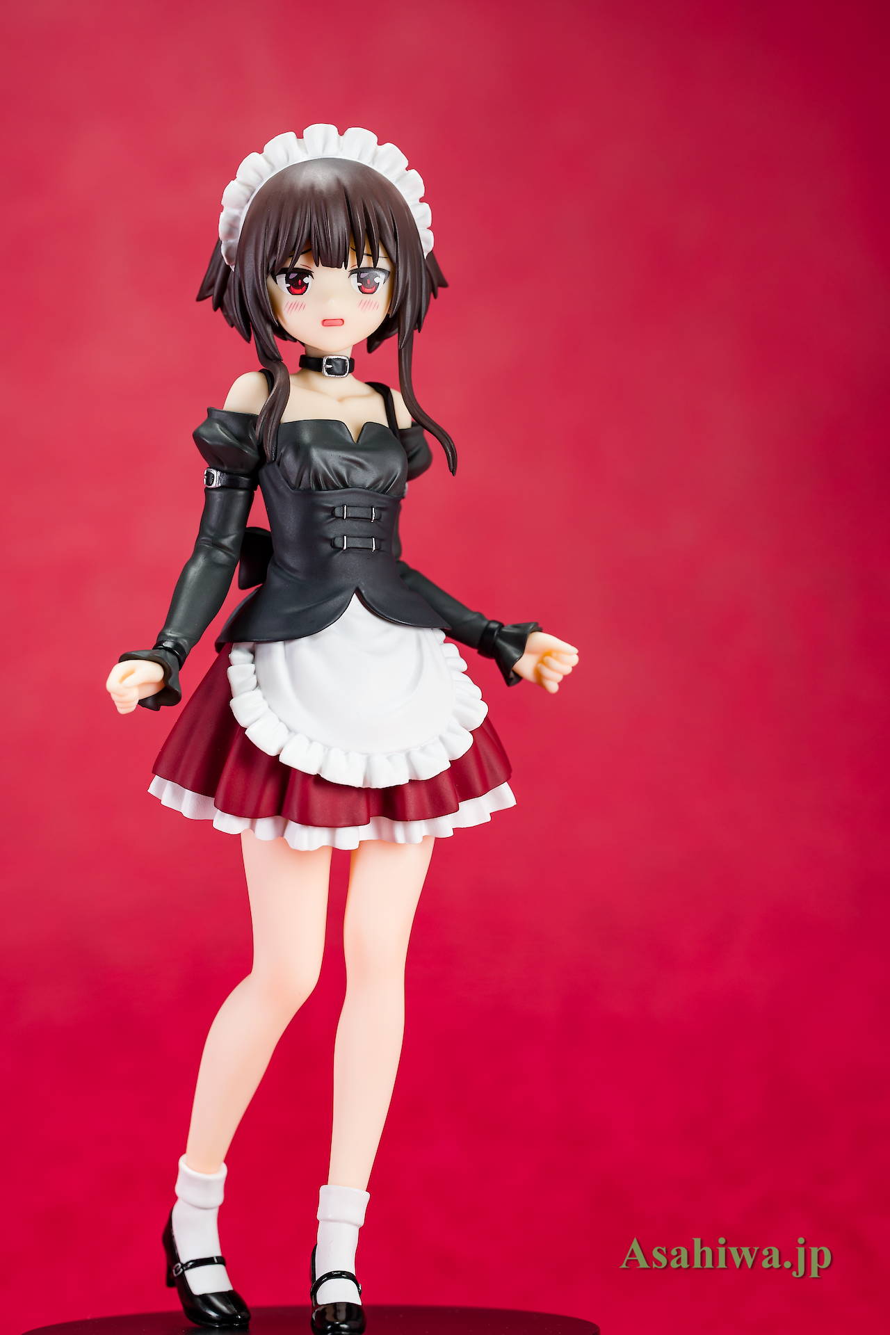 GOOD SMILE COMPANY - POP UP PARADE(ポップアップパレード) めぐみん バイト服Ver. L size この素晴らしい世界に爆焔を! 完成品 フィギュア グッドスマイルカンパニー POP UP PARADE この素晴らしい世界に爆焔を！ めぐみん バイト服