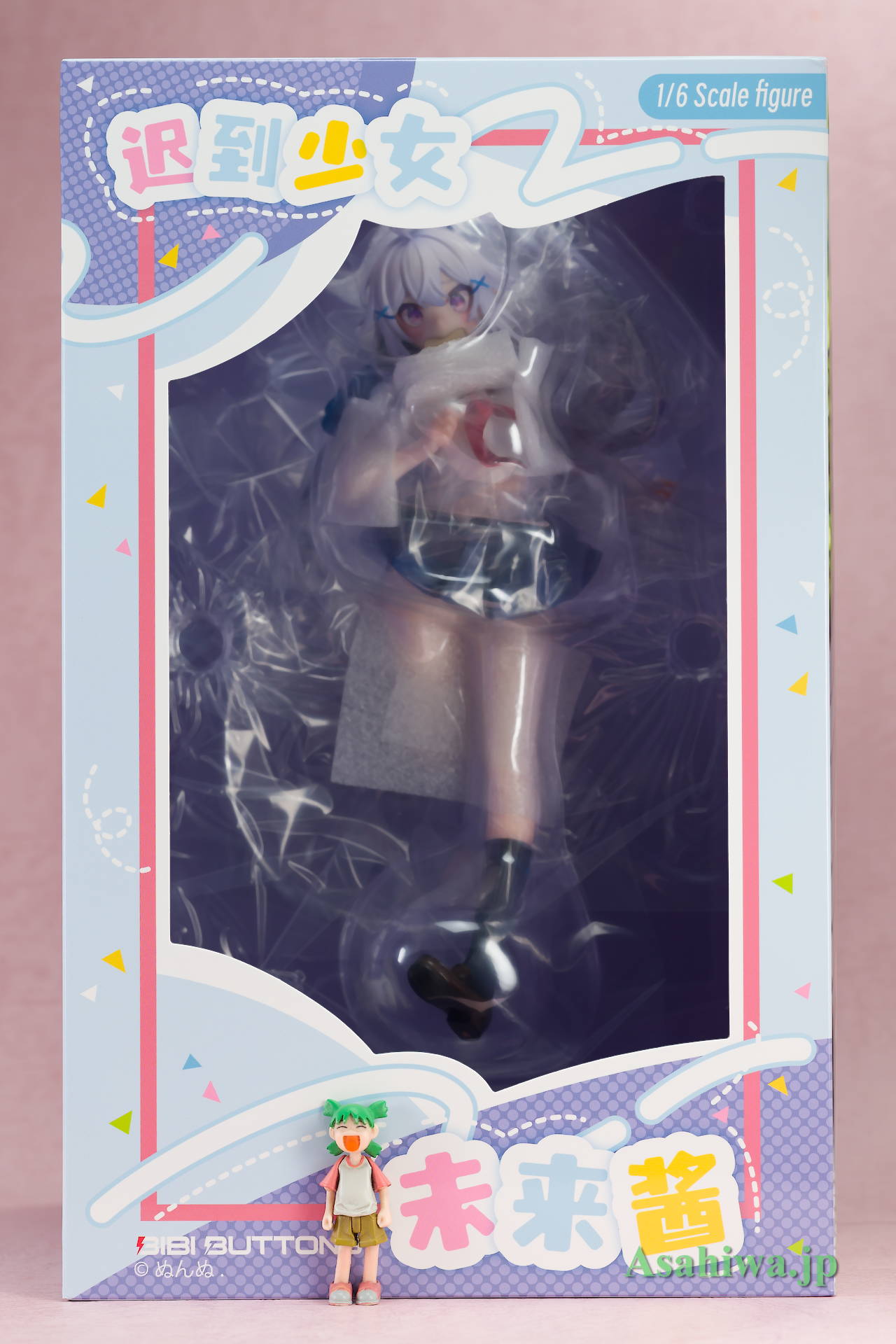 Bibi Buttons 未来ちゃん 遅刻寸前パンチラ よつばとフィギュアレビュー