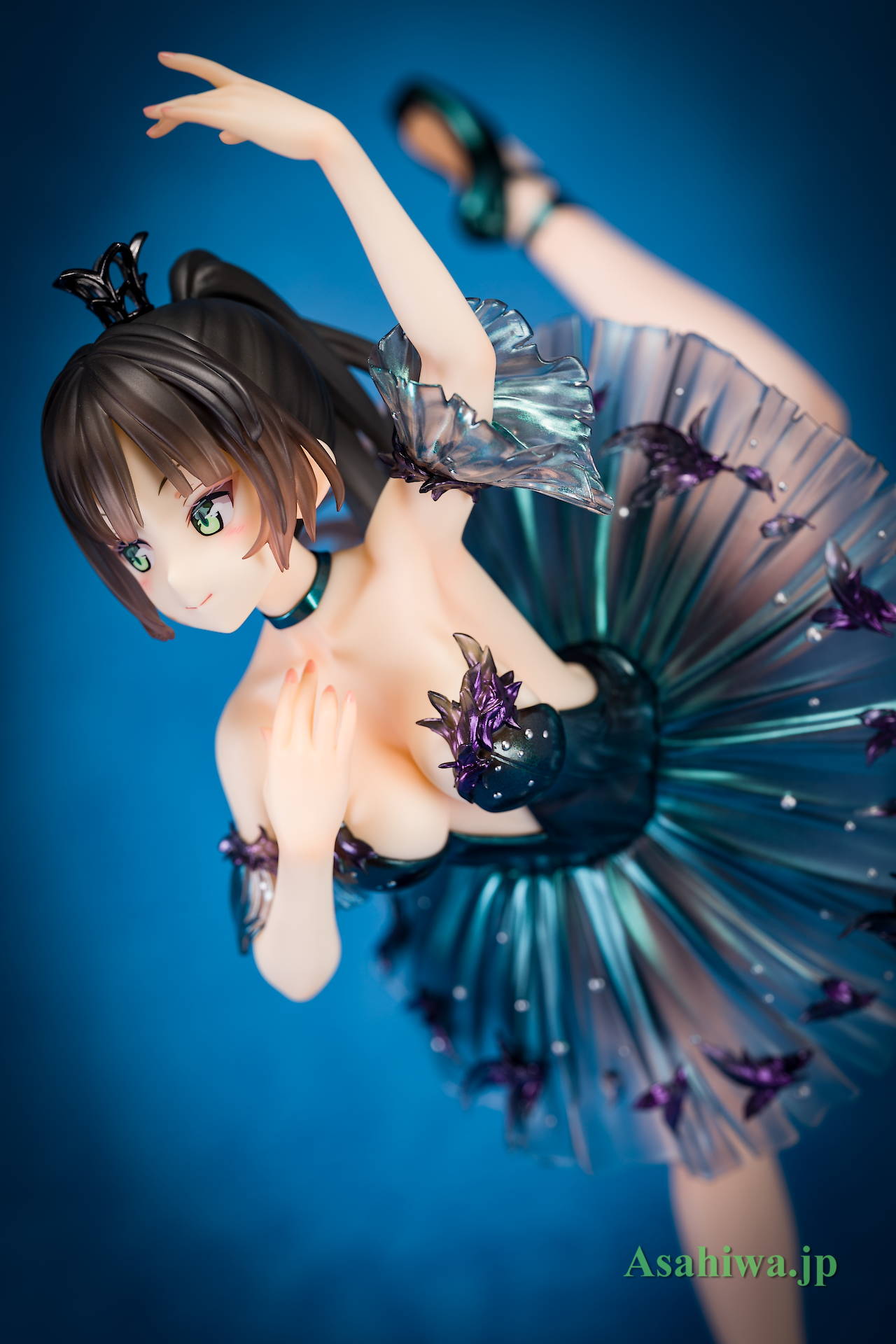 【美品】Avian Romance Pink Label 5』 黒鳥の女の子 Avian Romance Pink Label 5 黒鳥の女の子 1/6スケール PVC製