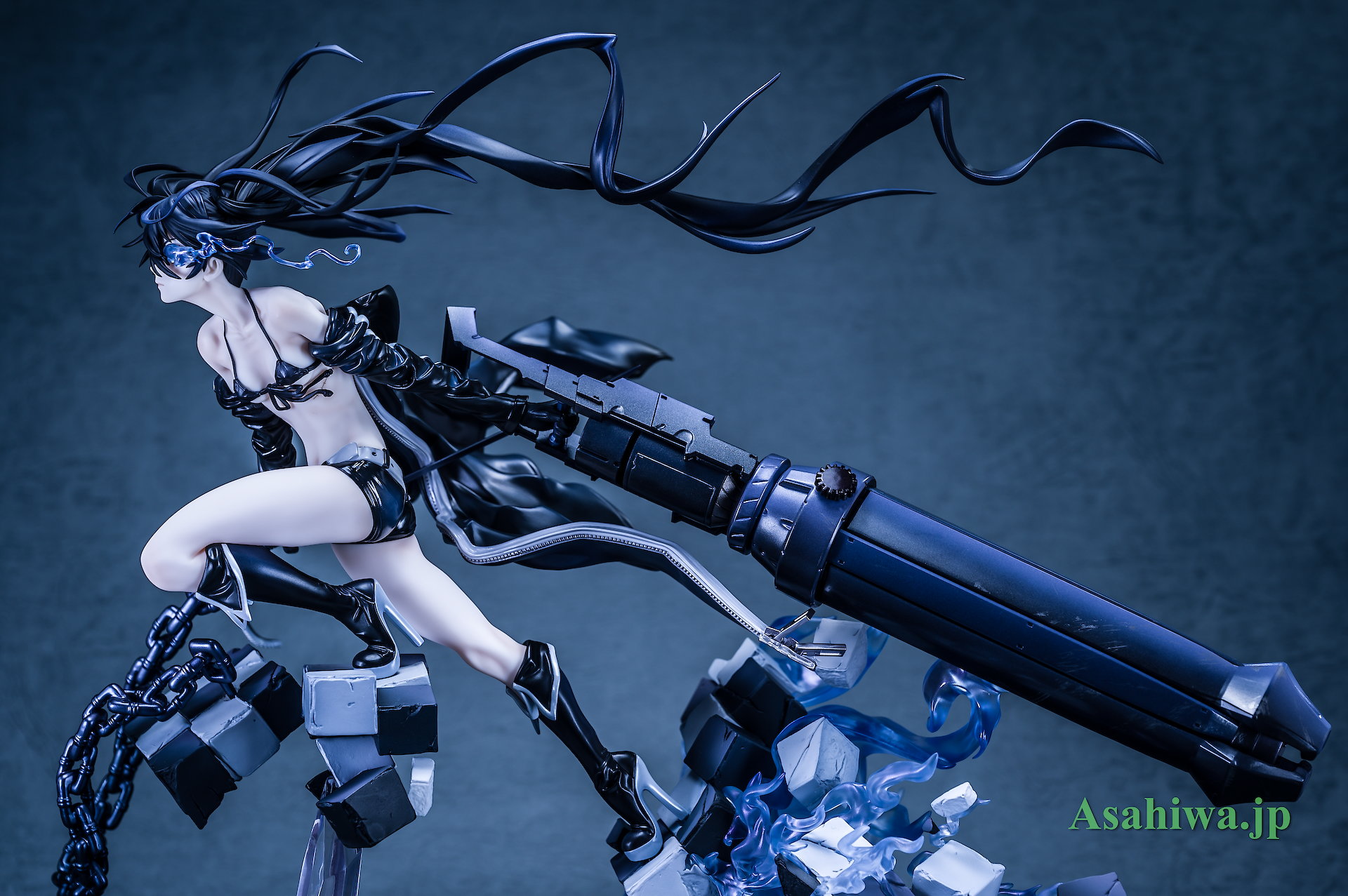 マックスファクトリー ブラック☆ロックシューター HxxG Edition. BLACK☆ROCK SHOOTER よつばとフィギュアレビュー