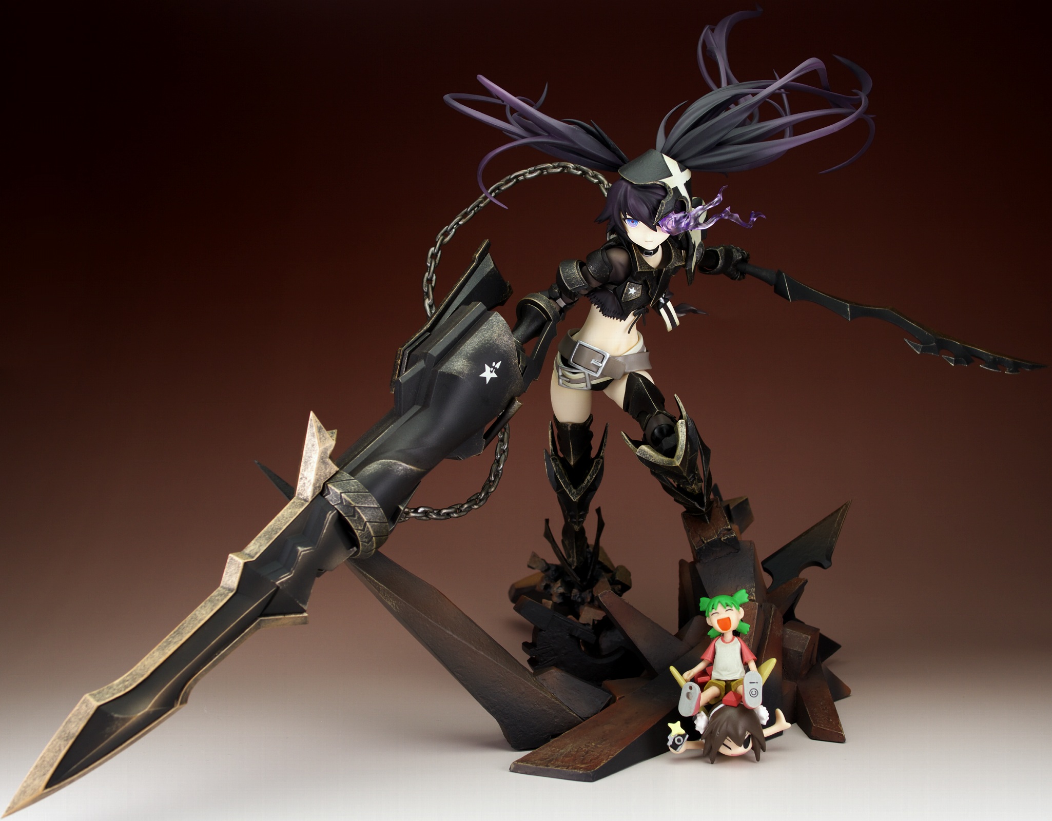 インセイン ブラック ロックシューターblack Rock Shooter よつばとフィギュアレビュー