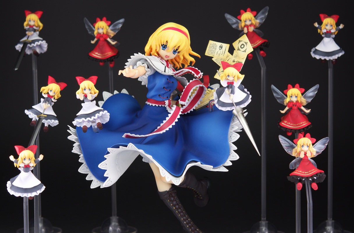 七色の人形遣いアリス マーガトロイドdx Type 上海 蓬莱人形セット東方project よつばとフィギュアレビュー