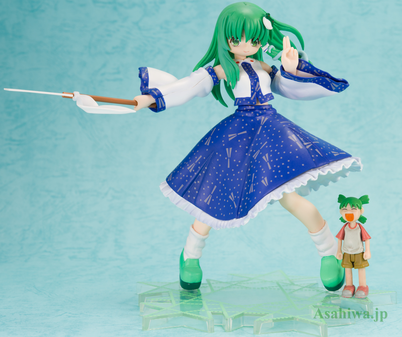 とらのあな東風谷早苗/東方幻想列伝よつばとフィギュアレビュー