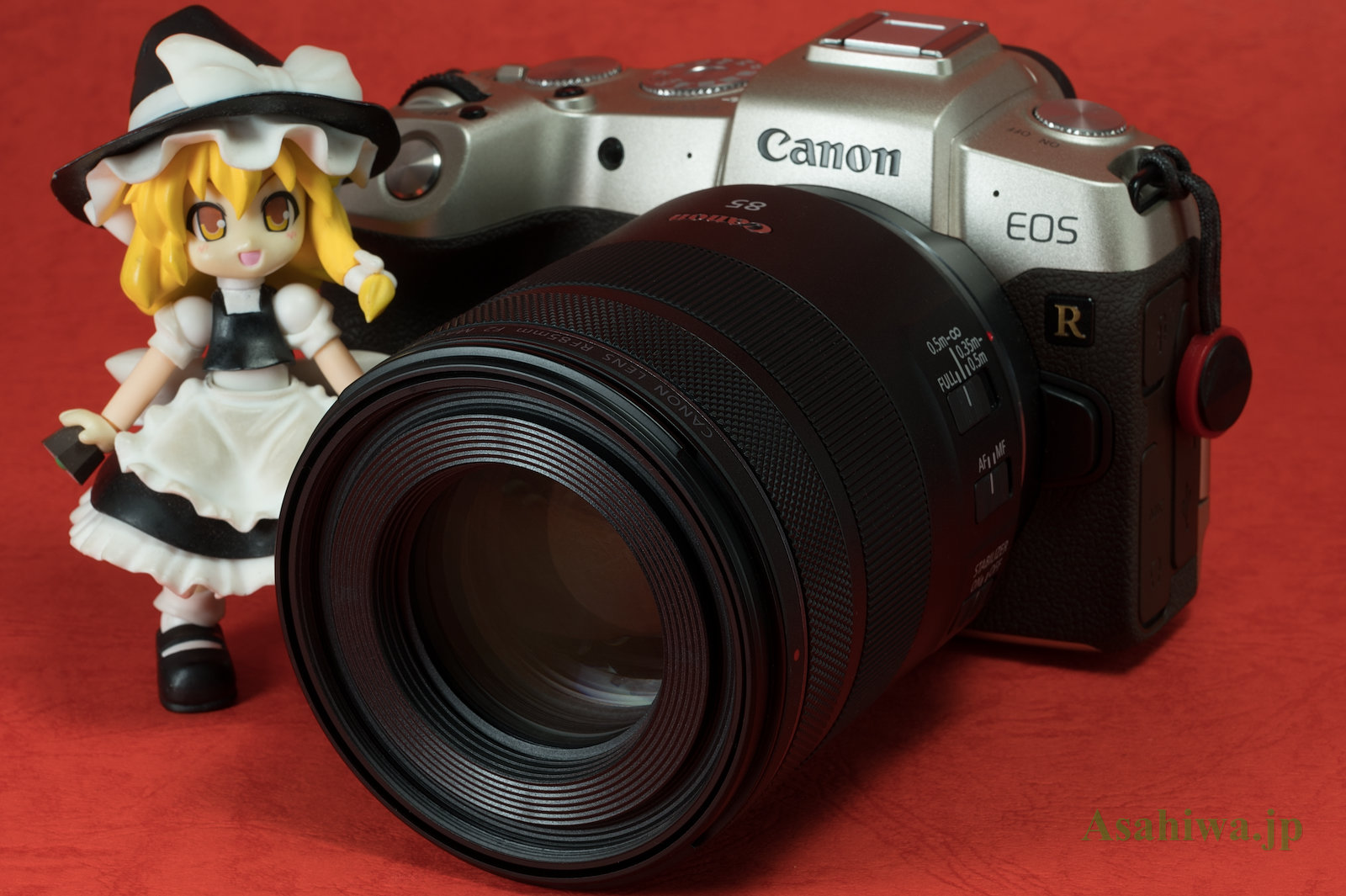 Canon RF85mm F2 MACRO IS STM ＆ INPON 汎用Ｌ型ブラケット 47160410 MPU100 カメラ・レンズレビュー  機材 よろずなホビー
