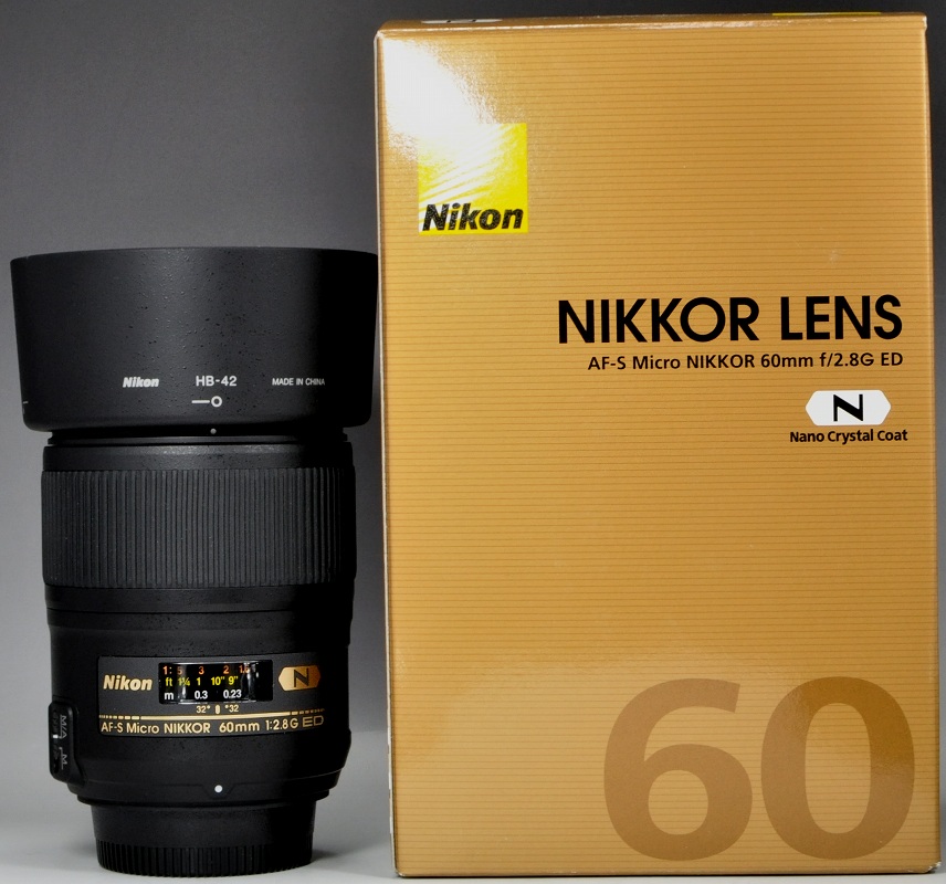 Nikon AF-S Micro NIKKOR 60mm f/2.8G EDカメラ・レンズレビュー機材 